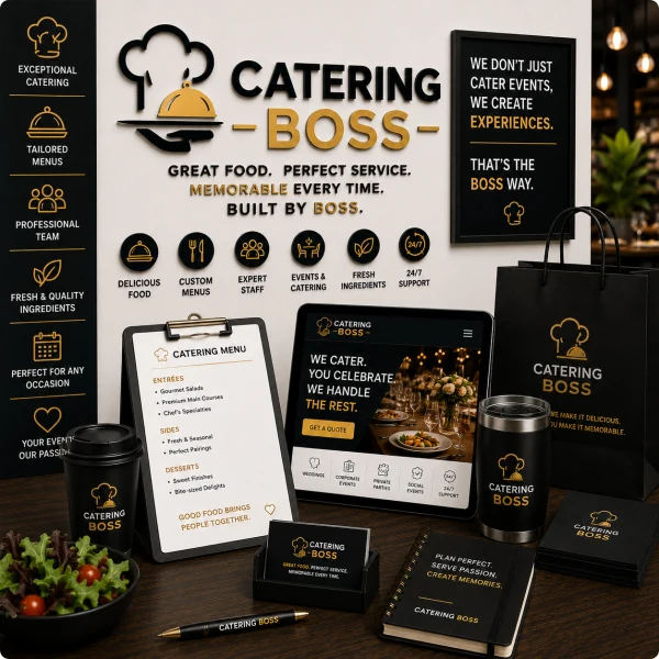 Catering management software dashboard by Catering BOSS