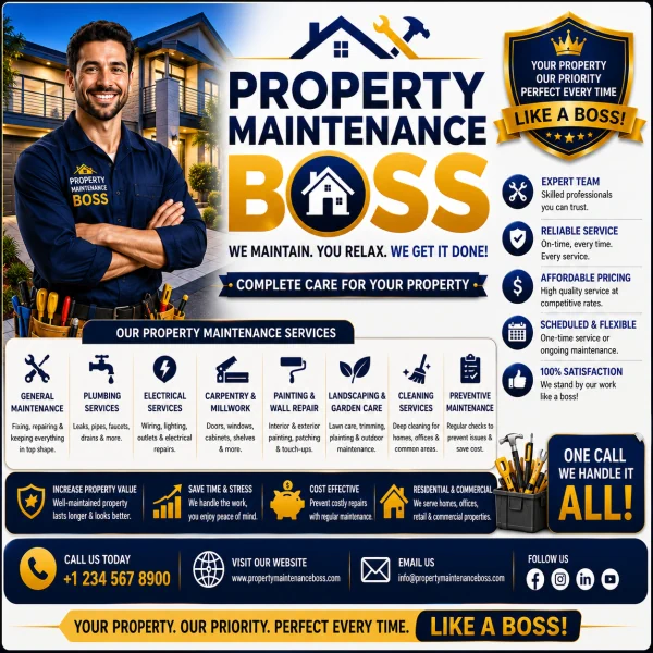 Property Maintenance Business Software | Property Maintenance BOSS property maintenance management software
