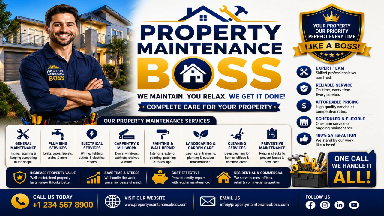 Property Maintenance Business Software | Property Maintenance BOSS property maintenance business software