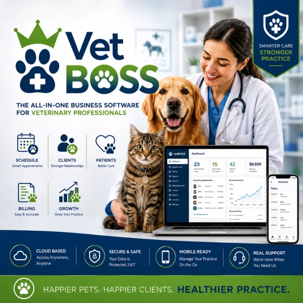 Veterinary Business Software | Vet BOSS veterinary clinic management software